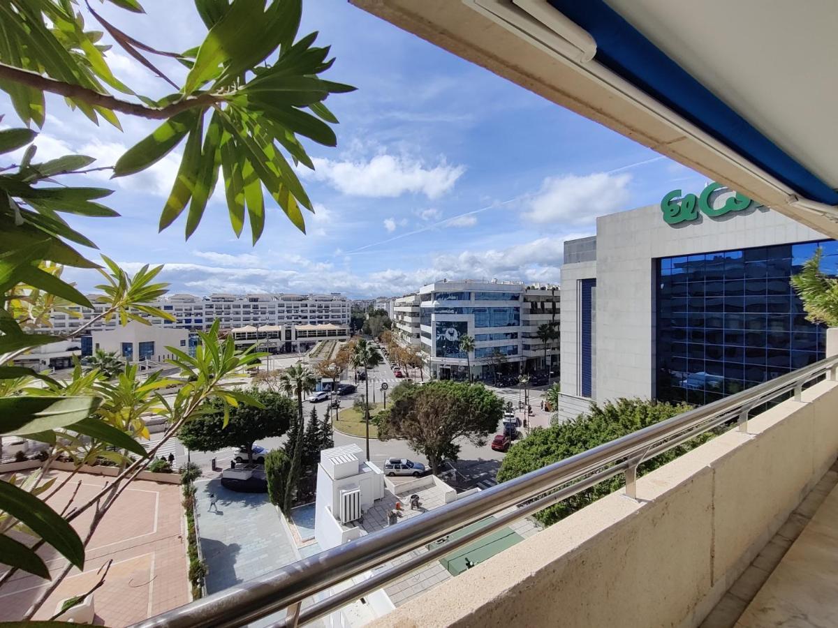 Exclusive Puerto Banus Beach Apartment Free Parking Wifi & Swimming Pool Marbella Eksteriør billede